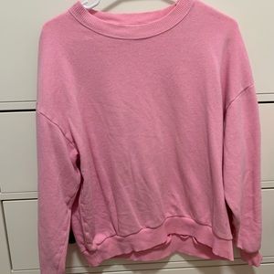 Pink American Eagle Crew neck